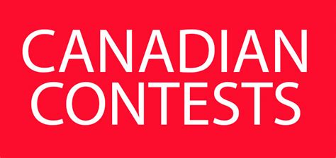 daily contests and giveaways canada.
